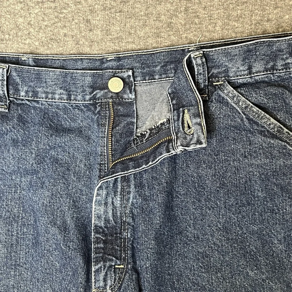 Vintage 90s Wrangler Jorts Mens 36 Y2K Carpenter Baggy Skater Jean Denim Shorts‎
